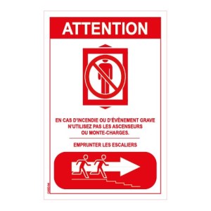 Legal lift instructions - A5 format