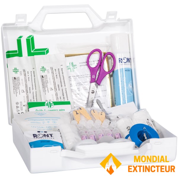 Long-term emergency case, 10 people, with carrying handle