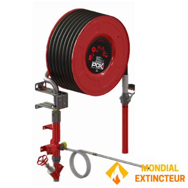 Low expansion reinforced fire valve DN 33 pipe - Length 30 M