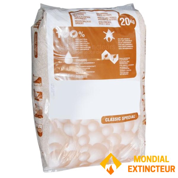 Mineral absorbent capacity 27 litres