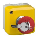 Mushroom pushbutton emergency stop switch Schneider