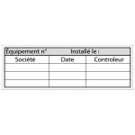 Neutral BAES labels - Self-adhesive vinyl - Pack of 100