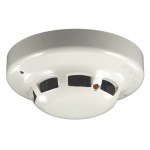 Optical smoke detector for smoke extraction systems