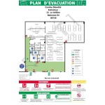 PVC 1 mm drainage plan - standard A0 format