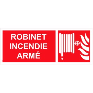 PVC "reinforced fire valve" panel - 200x80 mm