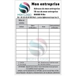 Pack of 500 personalised maintenance labels 90 X 120 mm