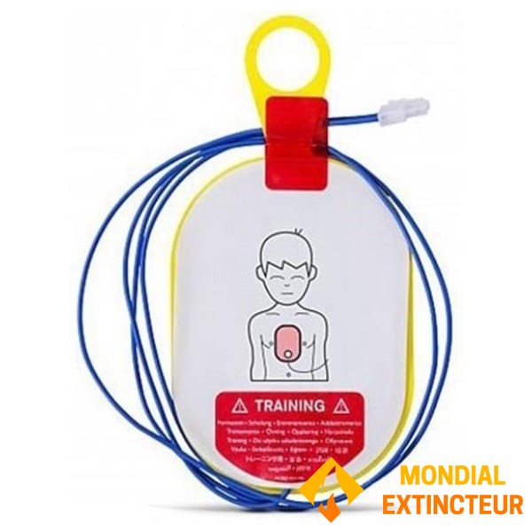 Pediatric training electrodes for Philips HS1 Trainer