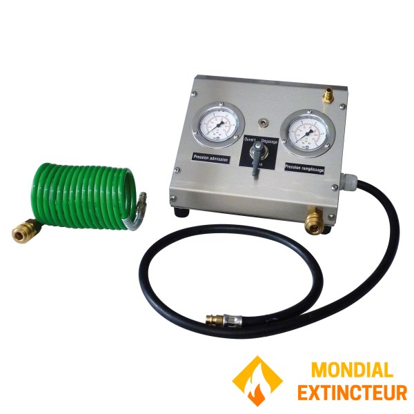 Permanent pressure filling system