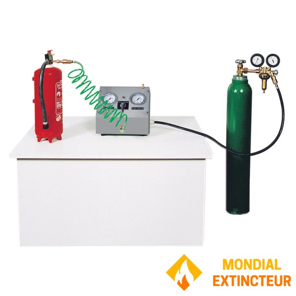 Permanent pressure filling system