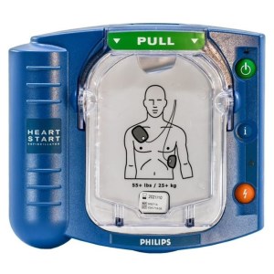 Philips HS1 Semi-Automatic Defibrillator with extra-flat case