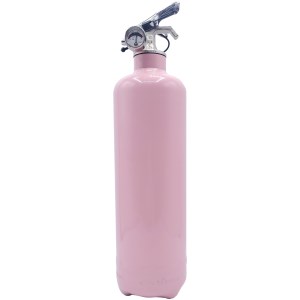 Pink ABC powder extinguisher, 1 kg capacity