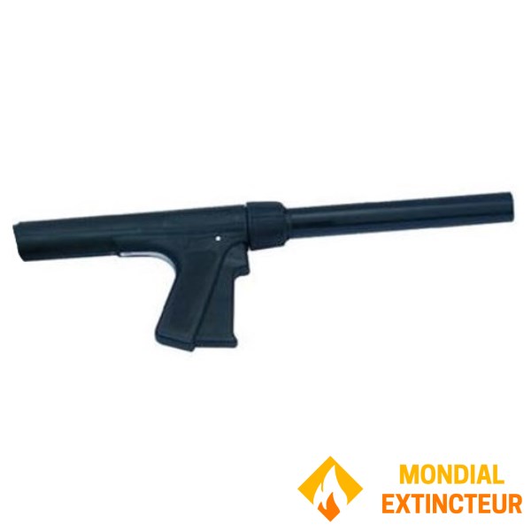 Powder gun for MOBIAK wheeled hose extinguishers