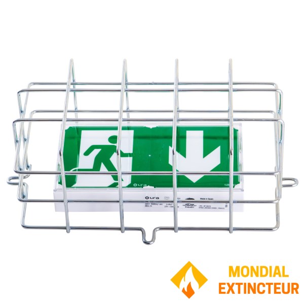 Protective grille for evacuation / dwelling