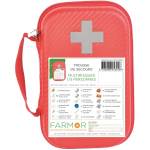 Red first aid kit - EVA 1/5 persons