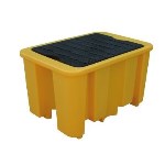 Retention bin for 1 drum