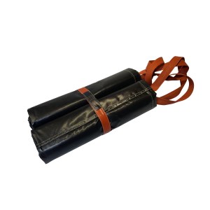 Reusable high-density fire blanket for cars