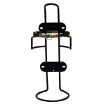 Road bracket for 6 kg/6L extinguisher with safety strap