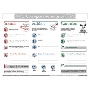 Company safety instructions - A4 format - Premium