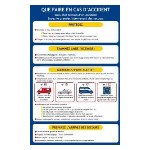 Safety instructions "What to do in the event of an accident"