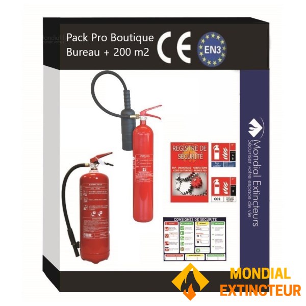 9 - Safety kit for offices larger than 200 M²