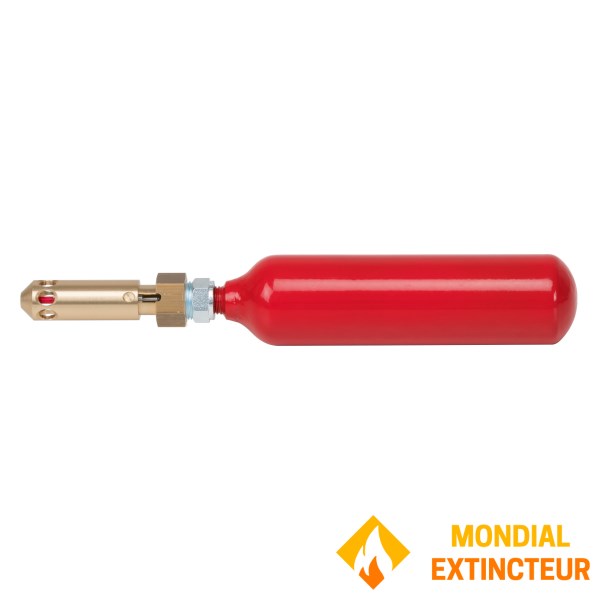 Self-contained fire extinguisher for electrical cabinet 0.32 m3 - 68 °C