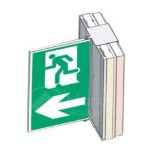 Single-sided wall-mounted screen-printed door