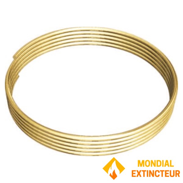 Smoke extraction copper pipe Ø 5 - coil of 25m - annealed hardness = R200