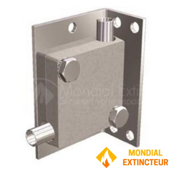 Smoke extraction pulley under housing - STANDARD angle plate