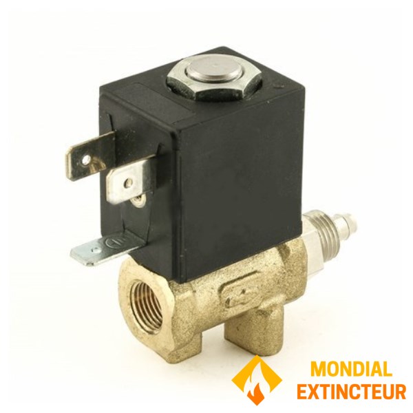 Solenoid valve for smoke generator