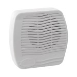 Sound diffuser with recorded message