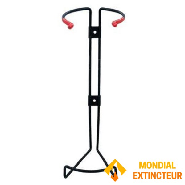Steel support for 1 kg / 1 litre extinguisher.