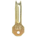 Tamper-proof reset key for emergency exit alarm
