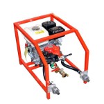 Thermal high-pressure test pump with control plug