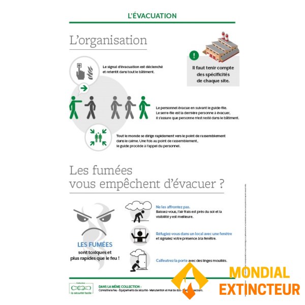 Training material - Evacuation: organisation &amp; smoke