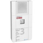 Type 3 illuminated alarm with recorded message - BAAS-MeL
