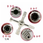 Universal key for control cabinets - Multifunction key