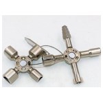Universal key for control cabinets - Multifunction key