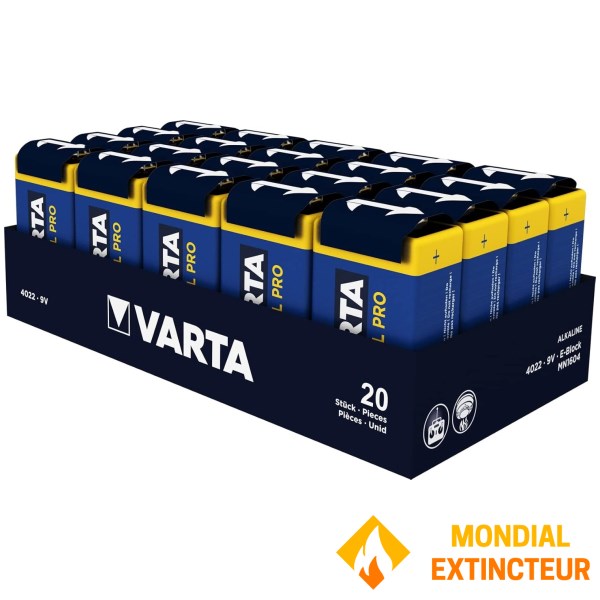 VARTA 6LR61 - 9V Industrial - Box of 20