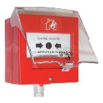 Watertight manual release with cover