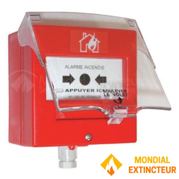 Watertight manual release with cover