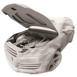 6-metre automatic fire extinguishing system for cabinets and car engines