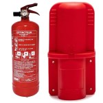 Car pack: 1 x 2 KG powder extinguisher with carrying case