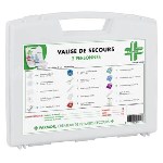 2-person first aid case with carry handle