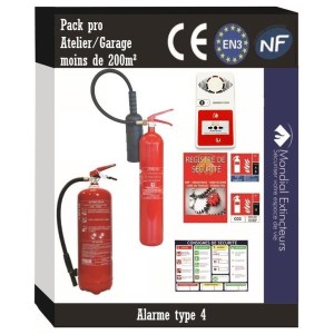 14 - Kit Taller Especial - 200 M² con alarma Tipo 4