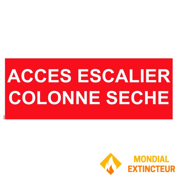 Acceso seco de escalera de PVC - 200x80 mm
