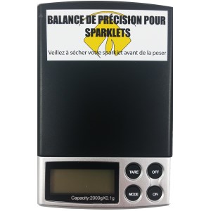 Balanza de precisión para chispas