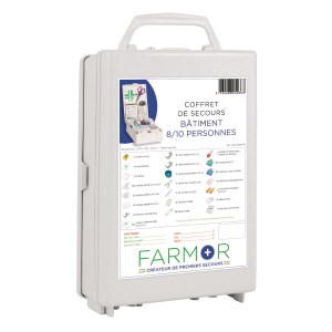 Caja de emergencia "Edificio" 8/10 personas