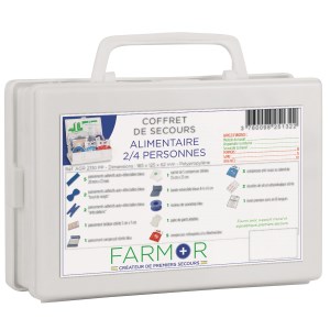 Caja de emergencia alimentaria para 2/4 personas