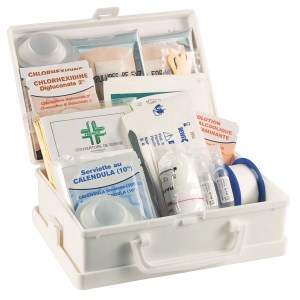 Caja de emergencia "de electricista" para 4 personas