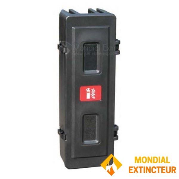 Caja de fuego 9 a 12 kg Carga frontal negro